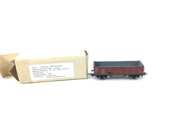 Piko H0 5/6410/011 offener Güterwagen Hochbordwagen 552 3172-2 braun DR