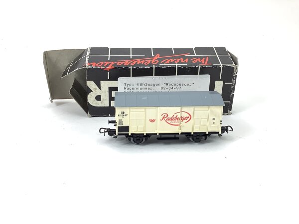 Piko H0 5/6448/017 gedeckter Güterwagen Kühlwagen "Radeberger" 02-34-97 DRG