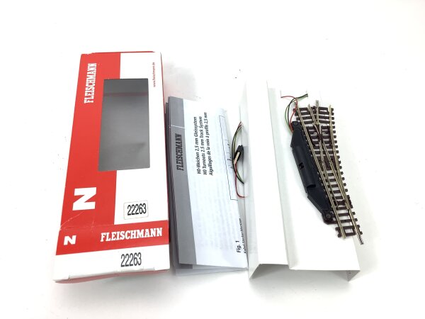 Fleischmann N 22263 elektrische Weiche rechts