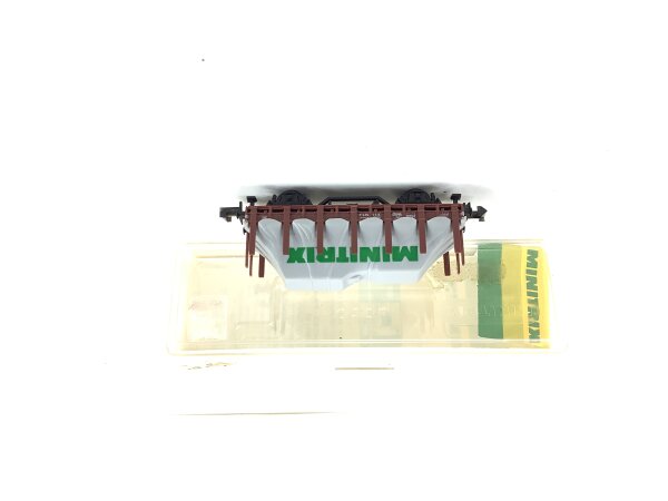 Minitrix N 3266 offener Güterwagen Rungenwagen "Minitrix" 3133 527-6 DB