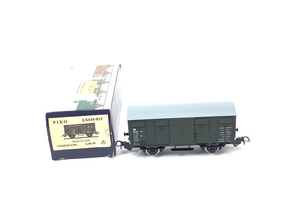 Piko H0 5/6449/012 gedeckter Güterwagen 81-32-17 DR
