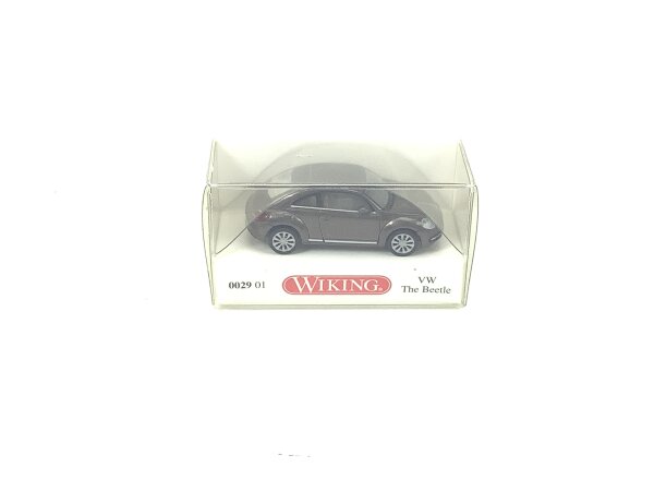 Wiking H0 0029 01 Modellauto VW The Beetle braun-metallic 1:87 OVP