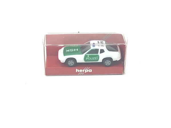 Herpa H0 Modellfahrezug PKW Porsche 924 "Polizei" 1:87 OVP