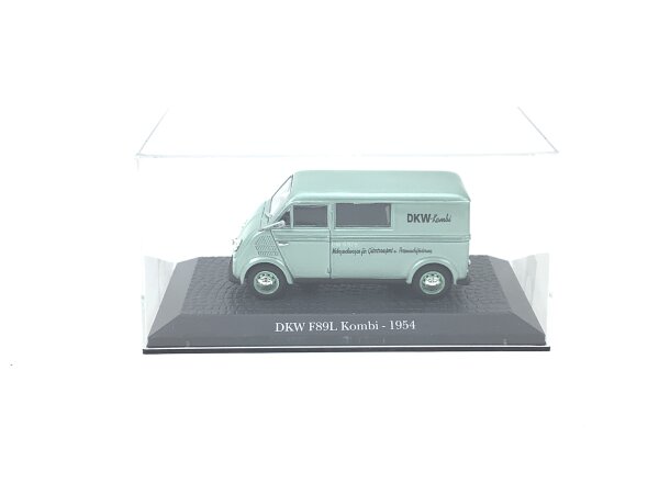 Atlas Modellauto PKW Transporter DKW F89L Kombi von1954 / 1:43