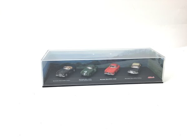Schuco Modellauto Mercedes-Benz-Set  MB SL 4-tlg. im Display 1:72
