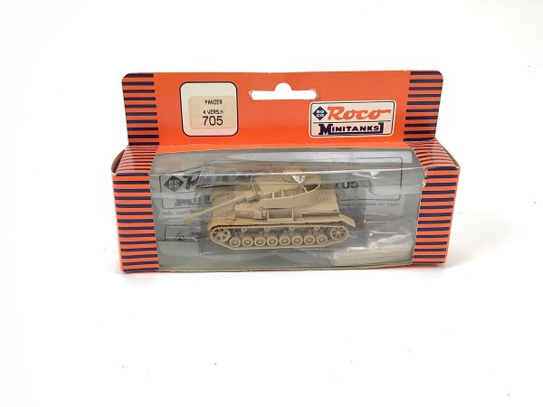 Roco minitanks H0 705 Militärfahrzeug-Bausatz Panzer IV Version H 1:87