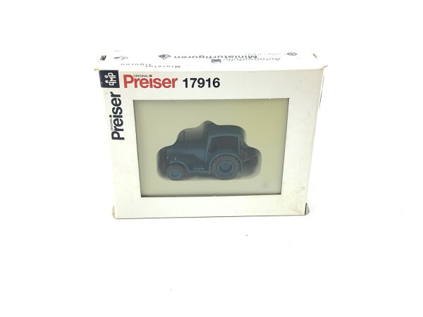 Preiser H0 17915 Modellauto Traktor Hanomag R 55 Forstwirtschaft / 1:87 OVP