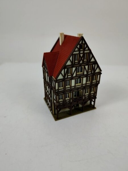 Vollmer N 19521 Gebäude Altstadthaus Fachwerkhaus mit Ladenzeile 1:160