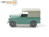 Wiking H0 454/2DH Modellauto Land Rover patinagrün gelbgrau 1:87 E73a