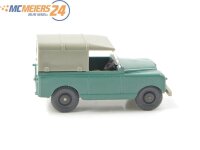 Wiking H0 454/2DH Modellauto Land Rover patinagrün gelbgrau 1:87 E73a
