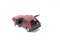 Schabak Modell No 1002 Modellauto PKW Golf weinrot-metallic 1:43