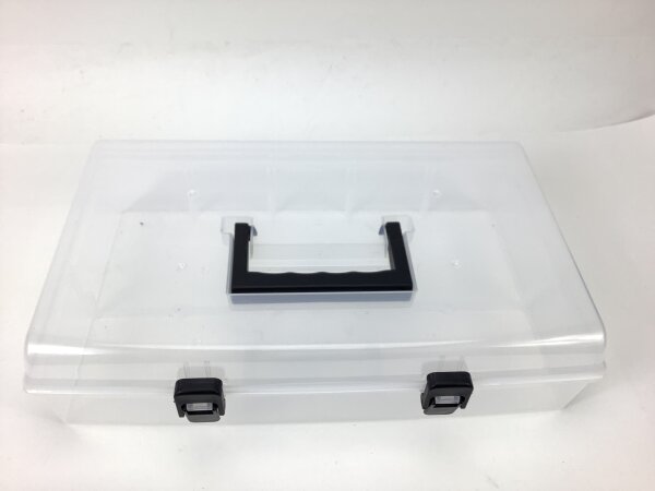 Kistenberg KNU 36 Aufbewahrungsbox Kunststoffbox mit Deckel Schließern Griff