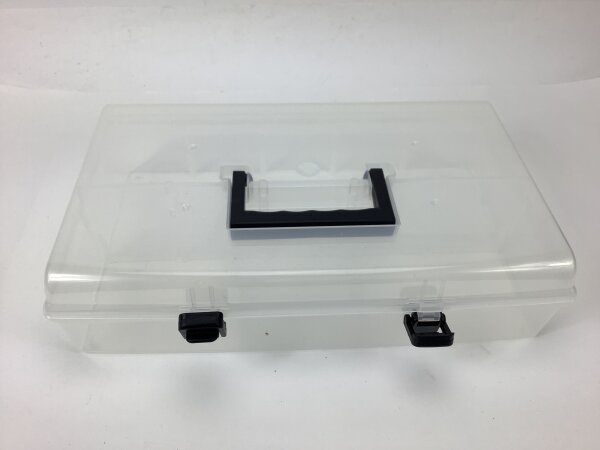 Kistenberg KNU 36 Aufbewahrungsbox Kunststoffbox mit Deckel Schließern Griff