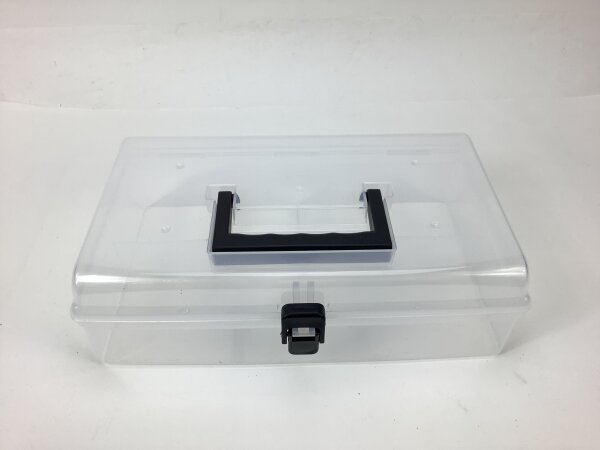 Kistenberg KNU 30 Aufbewahrungsbox Kunststoffbox mit Deckel Schließer und Griff