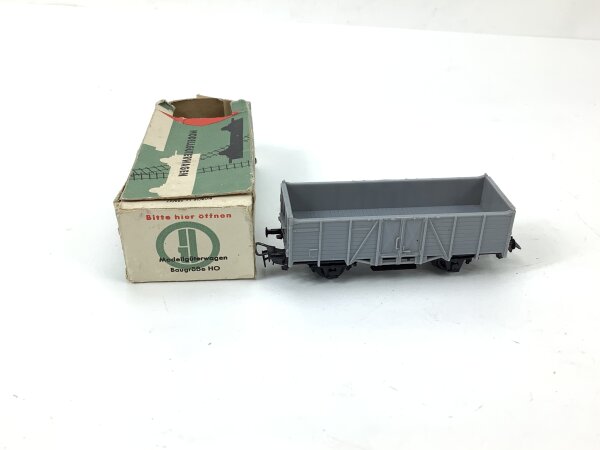 Dietzel Piko H0 Güterwagen Hochbordwagen grau OVP