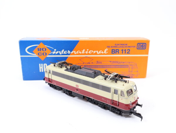 Roco H0 4138 Elektrolok E-Lok purpurrot-beige BR 112 503-8 DB / OVP