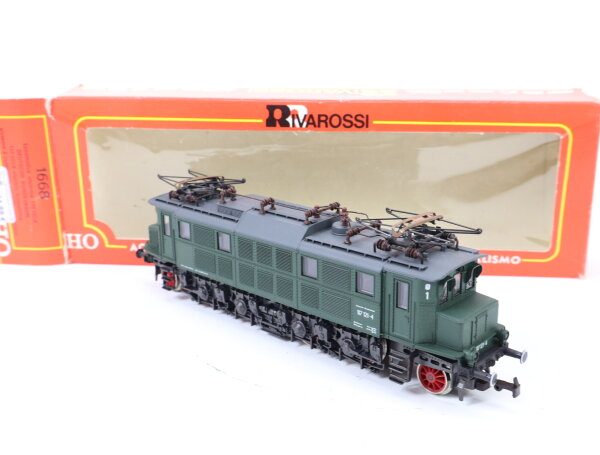 Rivarossi H0 1668 Elektrolok E-Lok grün BR 117 121-4 DB / OVP