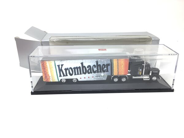 Herpa H0 Exclusiv Serie Modellauto LKW US Truck Sattelzug "Krombacher" 1:87