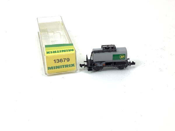 Minitrix N 13679 Güterwagen Kesselwagen ,BP 735 5 0914-5 DB / OVP