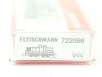 Fleischmann N 722086 Diesellok "VEB Stahl- und Walzwerk" BR V60 / Digital NEM