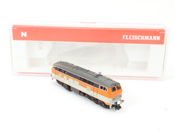 Fleischmann N 723602 Diesellok "City-Bahn" BR 218 134-5 DB / Digital DSS OVP