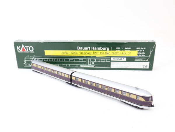Kato N 10711 Dieseltriebzug 2-tlg. Schnelltriebwagen BR SVT137 DRG / Digital OVP