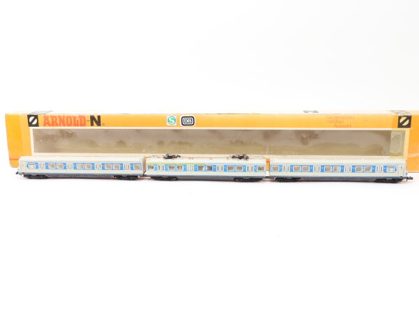 Arnold N 2940 Elektro-Triebwagenzug 3-tlg. S-Bahn blau-hellgrau BR 420 012-7 DB