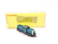 Fleischmann N 7231 Diesellok ozeanblau-beige BR 212...