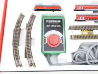 Fleischmann N 9369 Startset 17tlg "Regionalexpress" m. Gleisen + Trafo / Digital