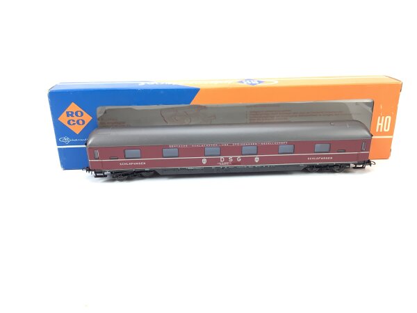 Roco H0 4260 Personenwagen Schlafwagen 80 917-4 DSG rot / NEM