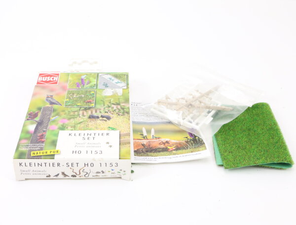 Busch H0 1153 Landschaftsbau Figuren Kleintier Set 1:87