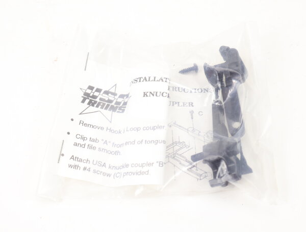 LGB Spur G  Ersatzteil US Klauenkupplung  2-tlg. Knuckle Coupler "B" OVP