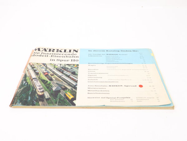 Märklin Katalog Die faszinierende Modell-Eisenbahn in Spur H0 ca. 1966