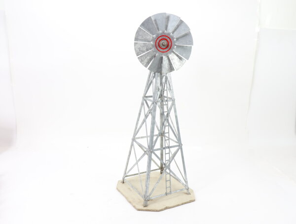 Vintage US Windmühle aus Metall Retromühle Windrad Windfahne Höhe 445 mm