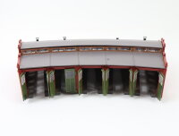 Arnold N 6384 Gebäude Lokschuppen Ringlokschuppen 5-ständig gebaut