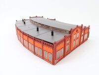 Arnold N 6384 Gebäude Lokschuppen Ringlokschuppen 5-ständig gebaut