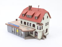 Kibri N Gebäude Stadthaus mit Volksbank