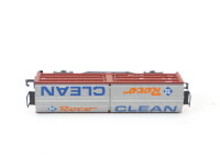 Roco N 25093 Güterwagen Schienenreinigungswagen "Roco Clean" 374 190 Klmmgks DB