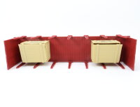 NewRay Dicky Spur G Güterwagen Rungenwagen mit Frachtkisten "Dickie Cargo"