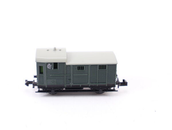 Minitrix N Güterwagen Güterzugbegleitwagen Packwagen 120520 DB