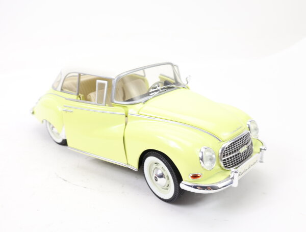 Revell Modellauto PKW Auto Union 1000 S gelb/weiß  / Metall 1:18