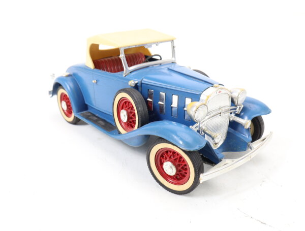 Hubley US Modellauto 862K PKW Oldtimer Roadster blau/weiß 1932