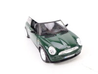 Bburago Modellauto PKW Mini Cooper grün/weiß...