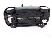 Bburago Modellauto PKW Mini Cooper grün/weiß Metall 1:24