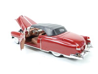 Anson Modellauto PKW Cadillac Eldorado 1953 dunkelrot / Metall 1:18