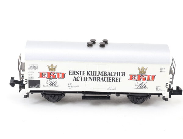 Minitrix N 13228 Güterwagen Bierwagen "EKU Pils" 846 6 620-5 DB