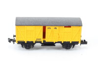 Ibertren N gedeckter Güterwagen gelb Afecto 1003