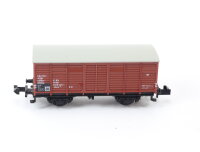 Minitrix N 13253 3253 gedeckter Güterwagen braun 112 3 141-1 DB 1:160