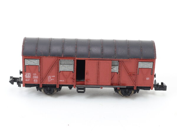 Fleischmann N 2470 gedeckter Güterwagen braun 132 3 109-9 DB