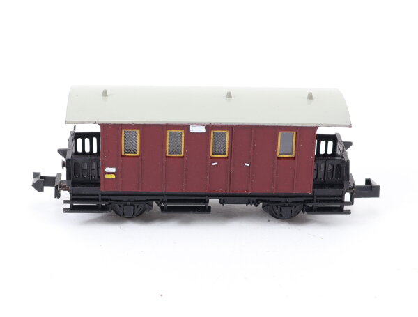 Minitrix N 51 3068 00 Personenwagen Gepäckwagen mit Postabteil rot K.Bay.Sts.B.